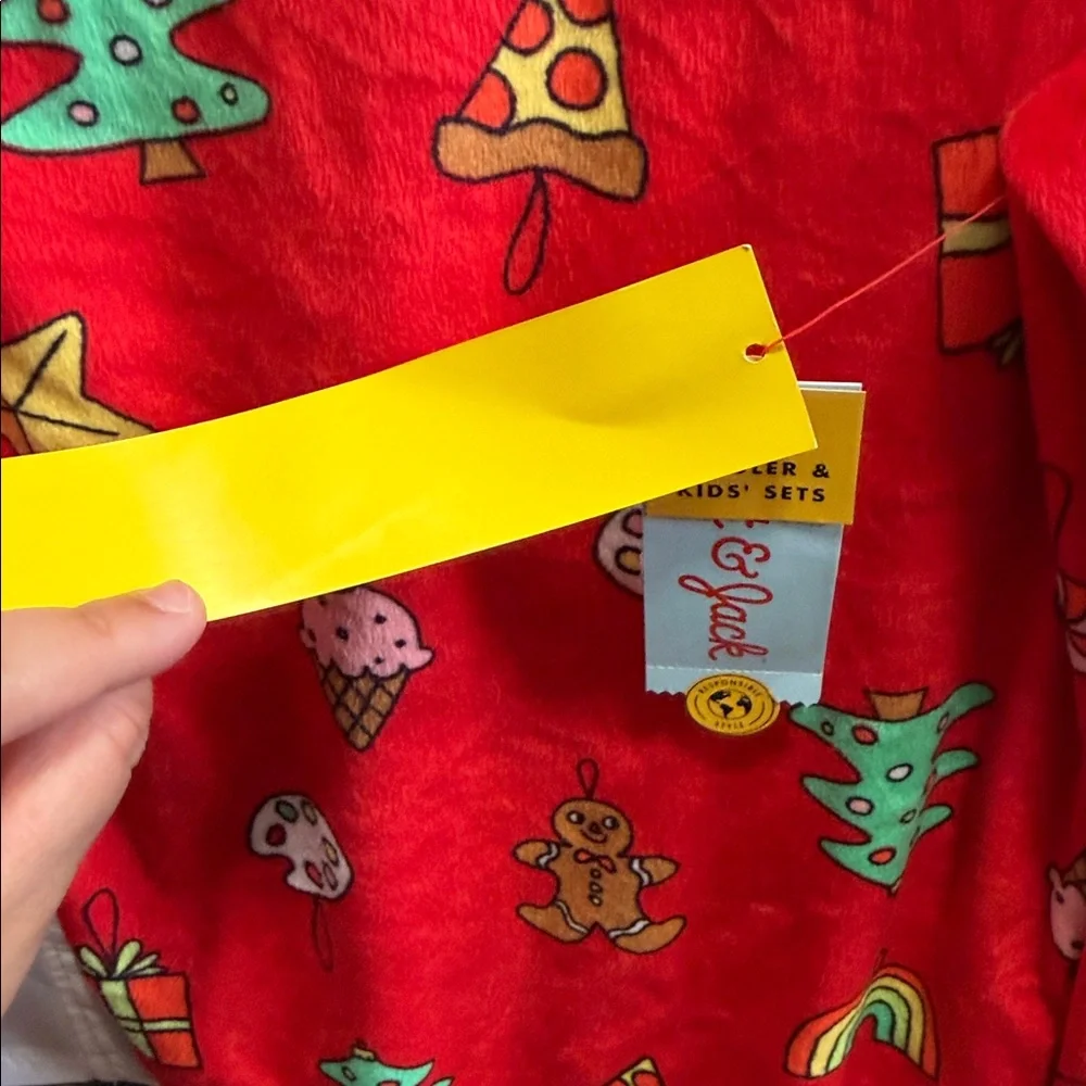 Cat & Jack Red Holiday Pajama Set